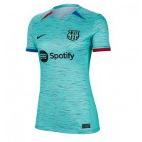 Camiseta Barcelona Dani Olmo #20 Tercera Equipación Replica 2024-25 para mujer mangas cortas